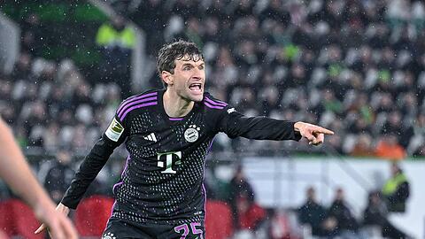 Thomas Müller gibt die Richtung beim FC Bayern vor.