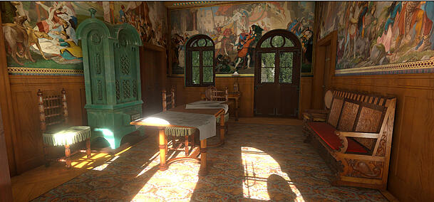 Spannend f&uuml;r Kini-Fans: Bei der virtuellen Reise soll es auch einen Einblick in die Torbauwohnung geben.