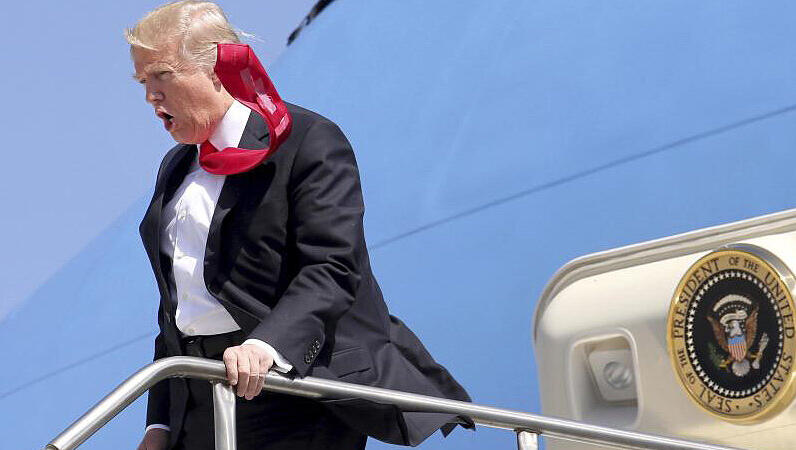 Donald Trump wetterte erneut gegen seinen Vorgänger Barack Obama. Donald Trump wetterte erneut gegen seinen Vorgänger Barack Obama.