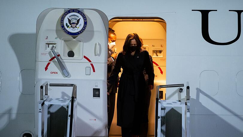 US-Vizepräsidentin Kamala Harris nimmt an der Siko in München teil. US-Vizepräsidentin Kamala Harris nimmt an der Siko in München teil.