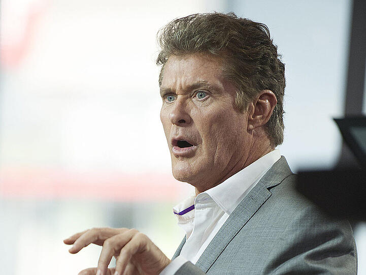 David Hasselhoff findet an einer "Knight Rider"-Parodie nichts zum Lachen