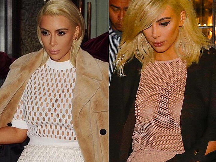 Kim Kardashian: Gewagte Kleider für Paris