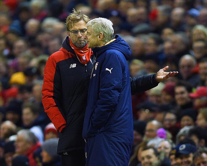 Im Gegensatz zu Premier-League-Greenhorn Klopp, der am Samstag genau 100 Tage als Teammanager beim LFC im Amt ist, war Wenger mit dem Resultat seiner Mannschaft um die beiden unauffälligen Weltmeister Mesut Özil und Per Mertesacker mit dem Resultat nicht zufrieden: "Ich bin sehr enttäuscht."