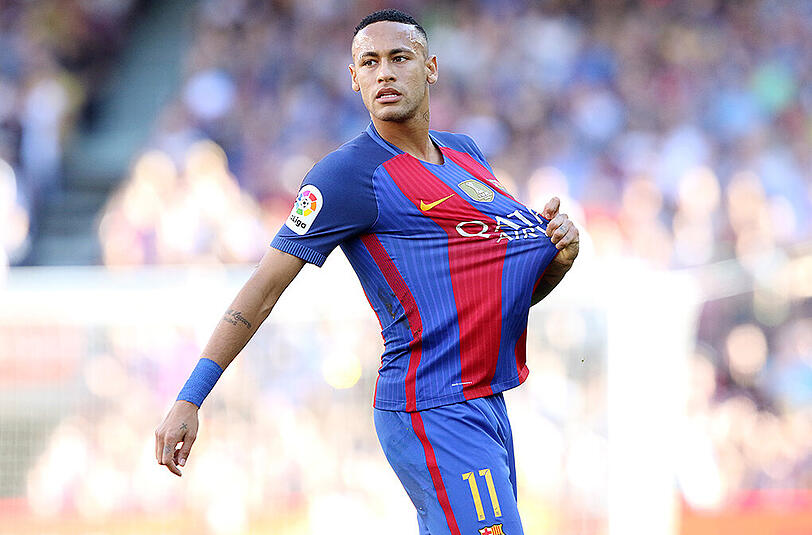 Neymars bisheriger Vertrag in Barcelona lief bis 2018.