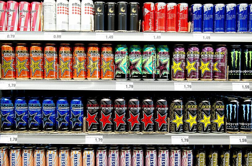 Magere Beute: Ein Räuber hat bei einem Überfall genau einen Energy-Drink erbeutet.
