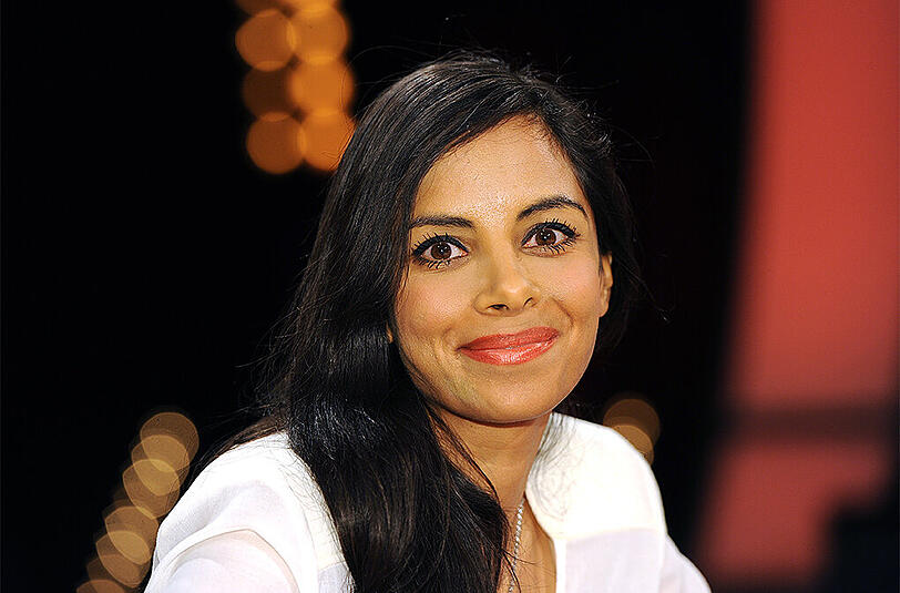 Moderatorin Collien Ulmen-Fernandes: &bdquo;Wie jedes Jahr ist mein Vorsatz: mehr Sport treiben! Mal sehen, ob das 2015 endlich klappt.&ldquo;