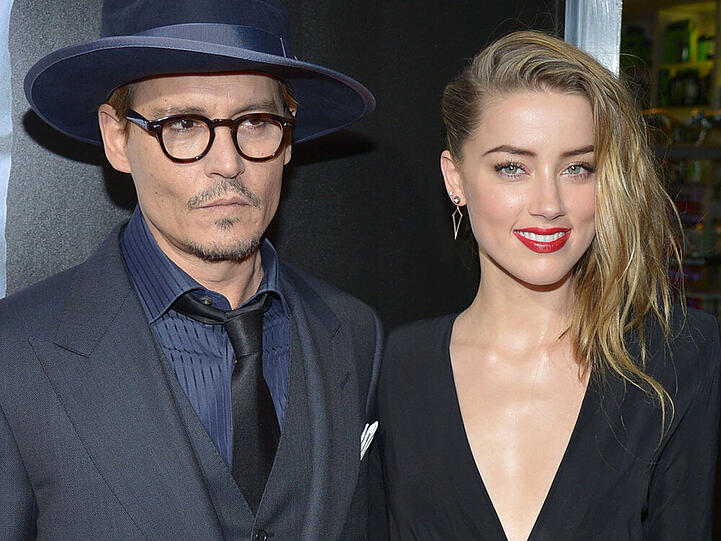 Johnny Depp und Amber Heard haben im Februar 2015 geheiratet