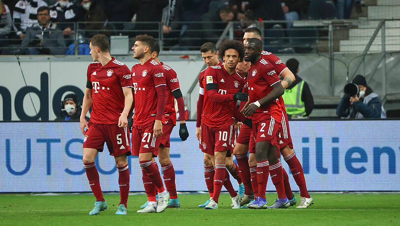 Der FC Bayern erkämpfte sich am Samstag einen Sieg in Frankfurt. Der FC Bayern erkämpfte sich am Samstag einen Sieg in Frankfurt.