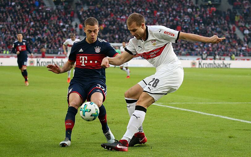 JOSHUA KIMMICH NOTE 3
In der VfB-Jugend ausgebildet, deshalb besonders motiviert. Sehr offensiv ausgerichtet, spielte phasenweise Rechtsaußen. Ordentlicher Auftritt insgesamt, gute Flanken.