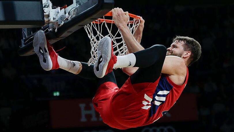 Hat nun über 1000 Rebounds gesammelt: Bayern-Kapitän Danilo Barthel. Hat nun über 1000 Rebounds gesammelt: Bayern-Kapitän Danilo Barthel.