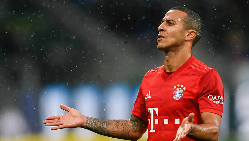 Steht dem FC Bayern vorerst nicht zur Verfügung: Mittelfeldmotor Thiago. Steht dem FC Bayern vorerst nicht zur Verfügung: Mittelfeldmotor Thiago.