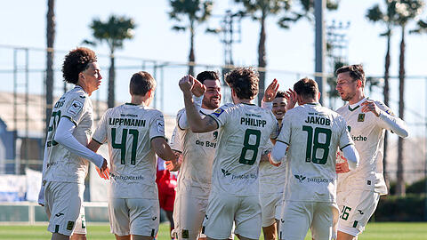 Konnten in Belek &uuml;berzeugen: Samuel Althaus (links), David Philipp und Philipp Maier (rechts).