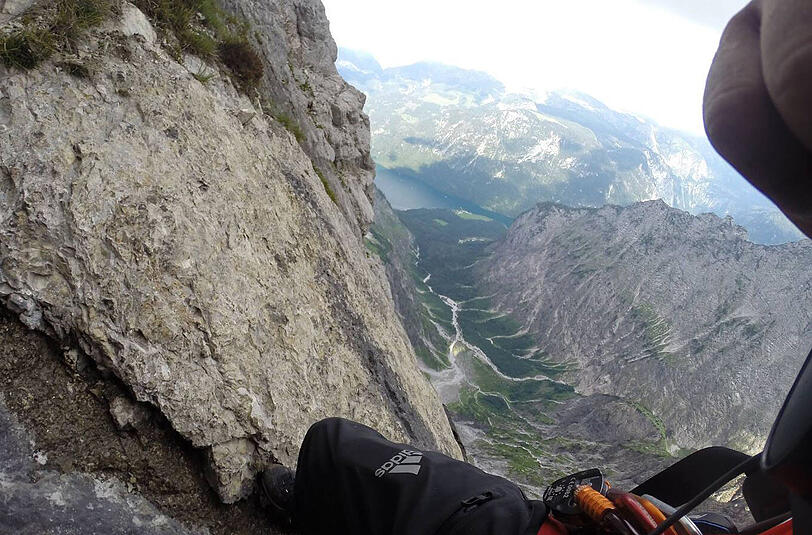 Einsatzmarathon für die Bergwacht Berchtesgaden: Allein am Samstag waren die Retter viermal im Einsatz.