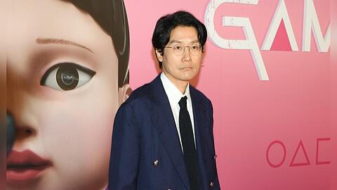 "Squid Game"-Regisseur Hwang Dong-hyuk bei der Premiere der dritten Staffel in New York im Juni 2025.