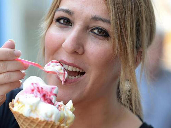 Mit steigenden Temperaturen steigt auch die Lust auf Eis