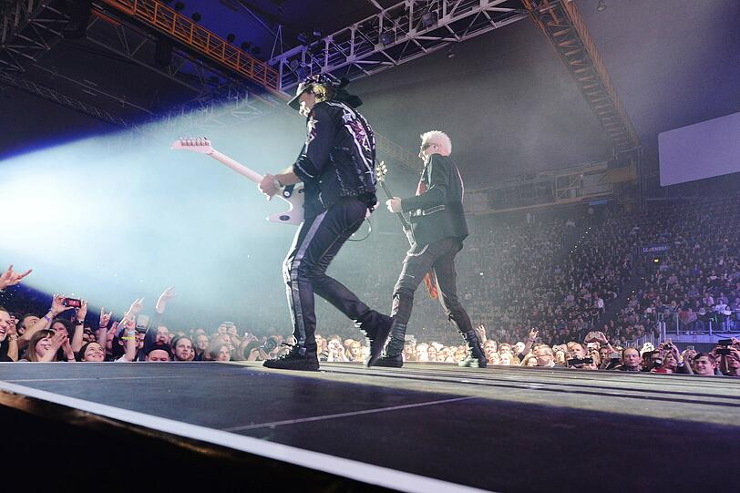 Die Scorpions in der Olympiahalle.
