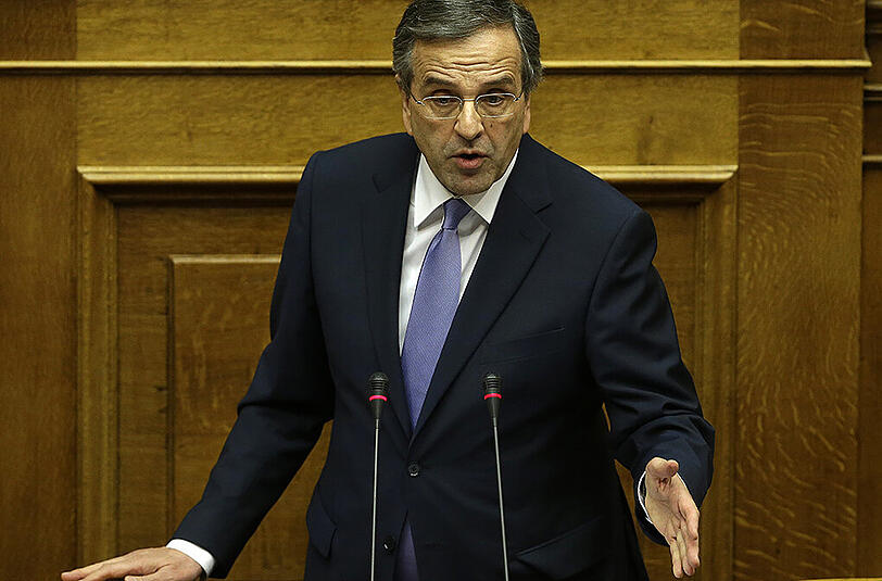 "Ein historischer Moment": Ministerpräsident Antonis Samaras zum ausgeglichenen Staats-Haushalt.