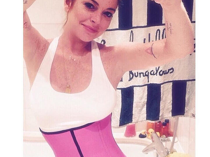 Lindsay Lohan und ihr "geliebter" Waist Trainer