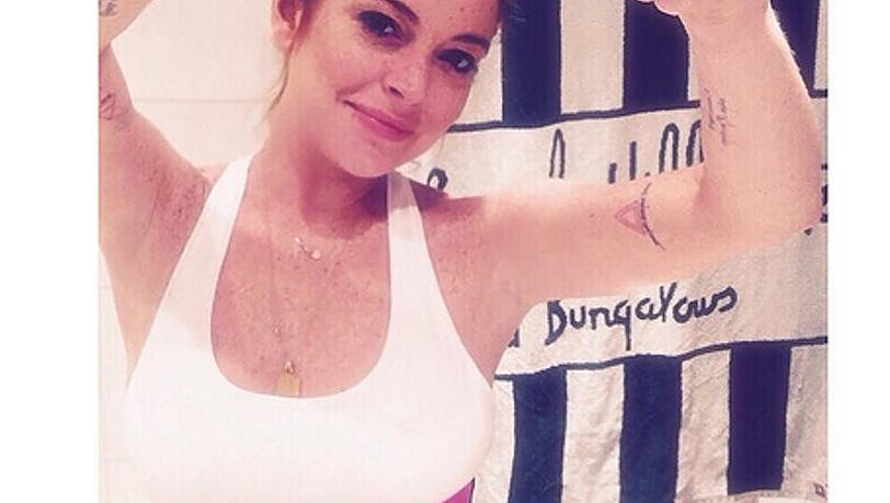 Lindsay Lohan und ihr "geliebter" Waist Trainer Lindsay Lohan und ihr "geliebter" Waist Trainer