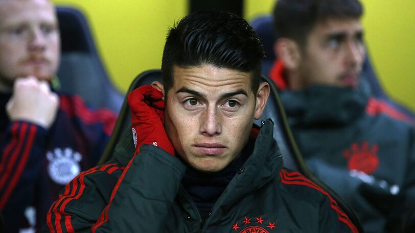 Seit Sommer 2017 beim FC Bayern: James Rodríguez