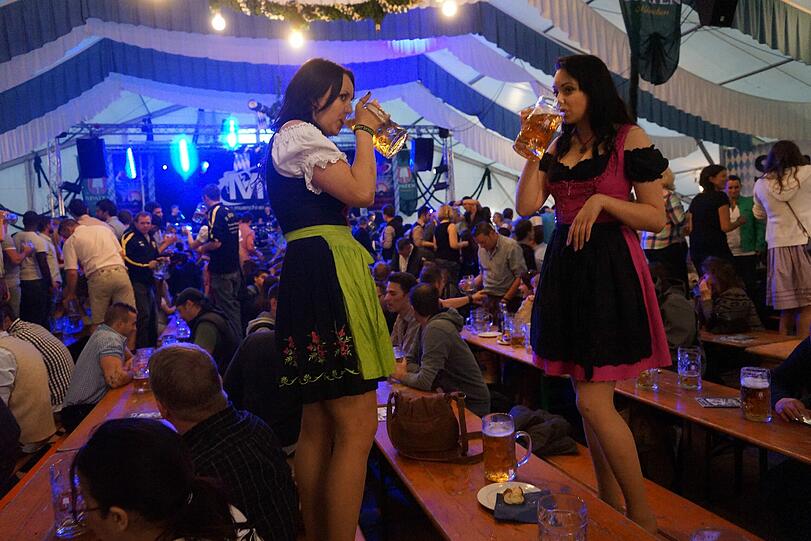 Impressionen vom Truderinger Volksfest.