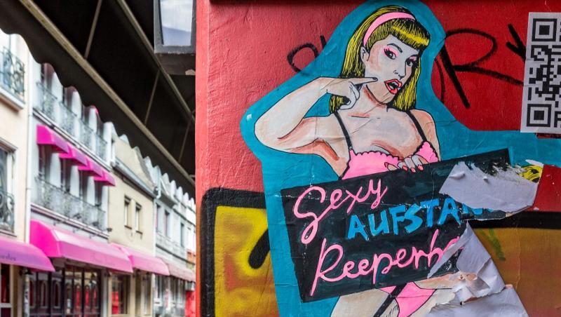 Vergangenes Jahr war die Herbertstrasse in Hamburg teils menschenleer. Viele Sexarbeitende sind während des Lockdowns in die Illegalität abgewandert - und dort geblieben.