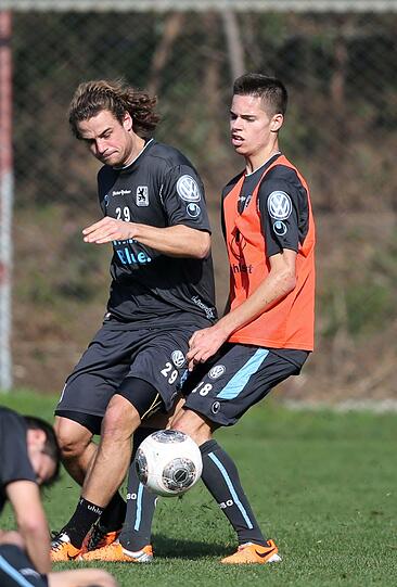 Die Bilder von der Vormittagseinheit am zweiten Tag des Trainingslagers.