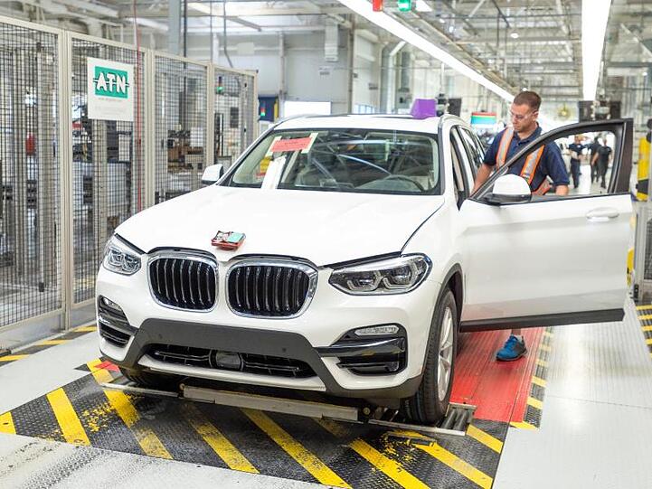 Zugpferde für BMW dürften in China gebaute Autos wie der X3 sein.