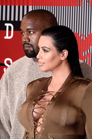 Kanye West und Kim Kardashian