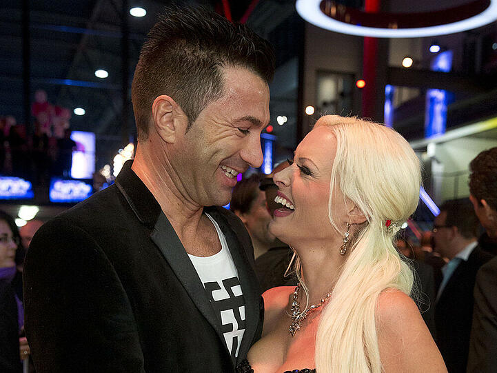 Junges Glück: Lucas Cordalis und Daniela Katzenberger beim Deutschen Comedypreis in Köln