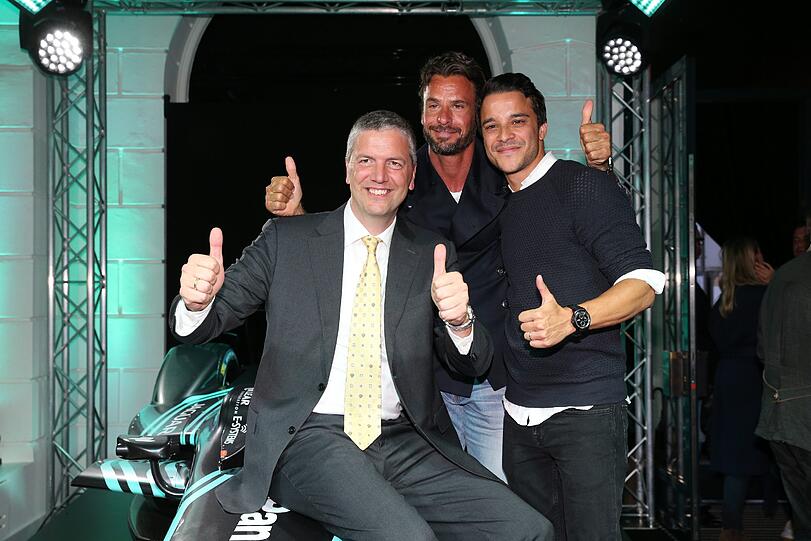 Peter Modelhart, Stephan Luca und Kostja Ullmann
