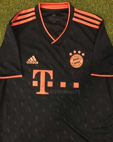 Schwarz und orange - so soll das neue Ausweichtrikot des FC Bayern aussehen.
