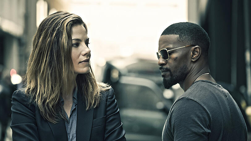 Michelle Monaghan und Jamie Foxx als übellaunige Ermittler.
