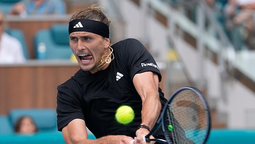Steht in Miami im Halbfinale: Alexander Zverev.