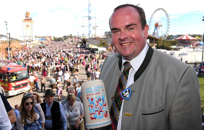 Wiesn-Chef und Wirtschaftsreferent Clemens Baumgärtner (CSU).