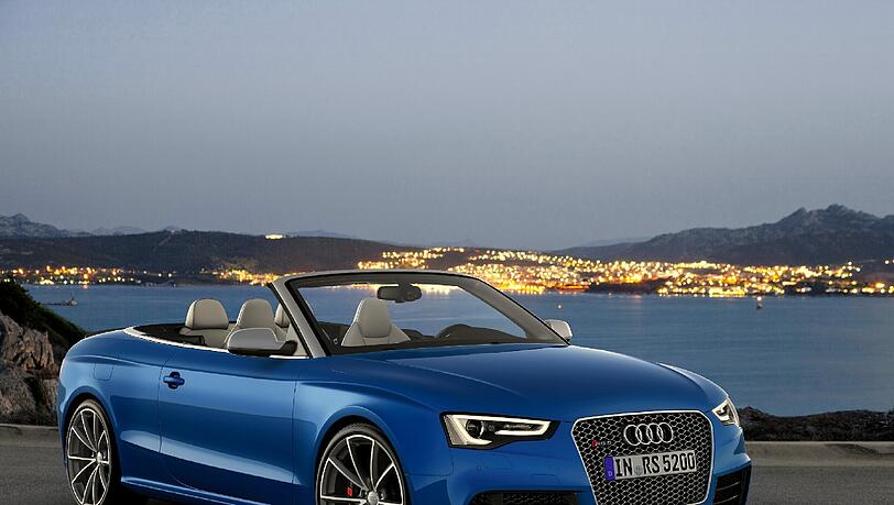Genuss-Happen für Auto-Enthusiasten: Das Audi RS5 Cabriolet rollt im April an. AZ Motor hat es schon jetzt ausprobiert. Genuss-Happen für Auto-Enthusiasten: Das Audi RS5 Cabriolet rollt im April an. AZ Motor hat es schon jetzt ausprobiert.
