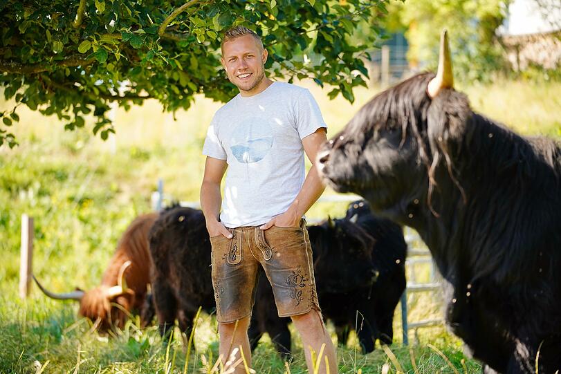 Landwirt Patrick aus Konstanz will bei "Bauer sucht Frau" eine Freundin finden.