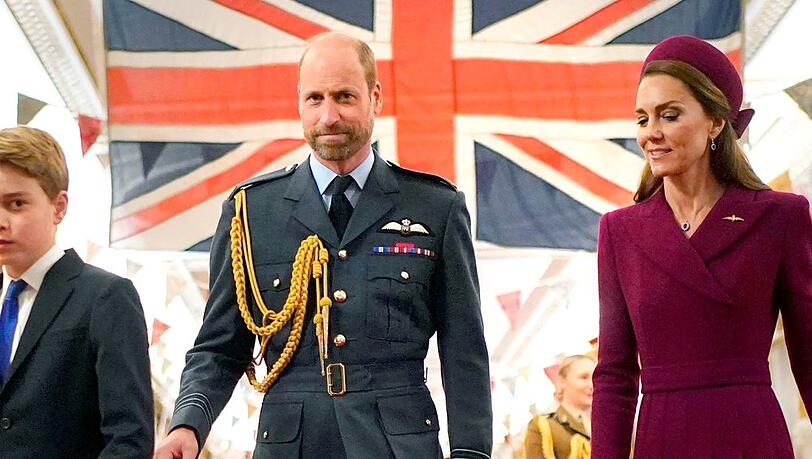 "William - Schicksalsjahre eines Thronfolgers": Prinz William in Begleitung von Prinzessin Kate.