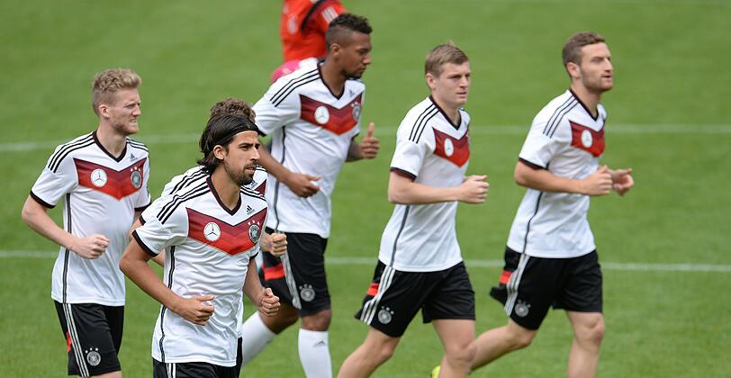 Die Bilder vom achten Tag im Trainingslager in St. Martin.