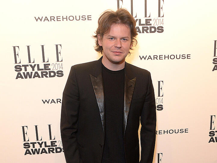 Der schottische Designer Christopher Kane (32) präsentiert seine Kollektion auf der Modenschau am 15. September