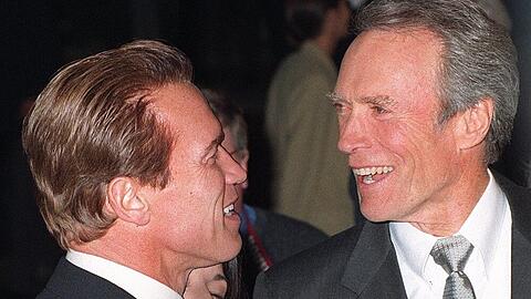 Seit vielen Jahren befreundet: Arnold Schwarzenegger und Clint Eastwood