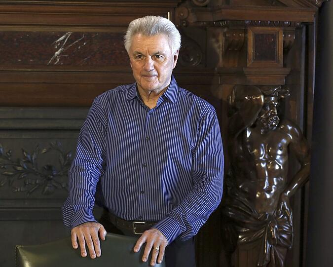Der amerikanische Autor John Irving im Jahr 2016.