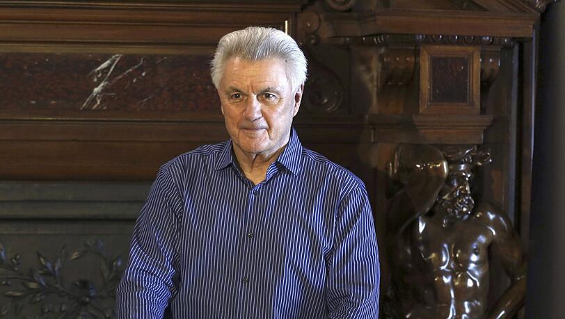 Der amerikanische Autor John Irving im Jahr 2016. Der amerikanische Autor John Irving im Jahr 2016.