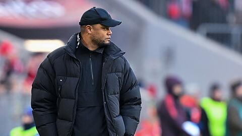 Vincent Kompany freute sich über einen Sieg, nicht aber über die Schlussphase.