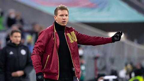 Geht es für Bayern-Coach  Julian Nagelsmann und sein Team  im Sommer auf USA-Reise?