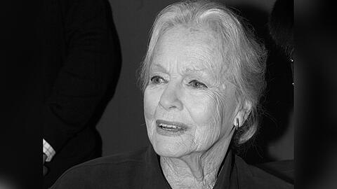 Maria Riva bei einer Autogrammstunde in Berlin.