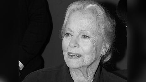 Maria Riva bei einer Autogrammstunde in Berlin.