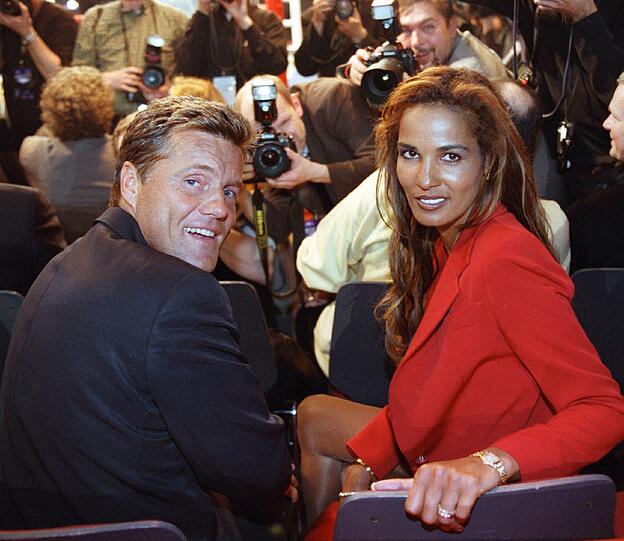 Nadja abd el Farrag war von 1989 bis 1996 und von 1997 bis 2000 mit Dieter Bohlen zusammen.