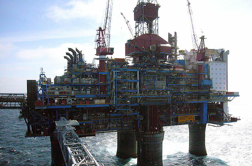 Schlecht für die SWM-Bilanz: Gasförderung in der Nordsee.