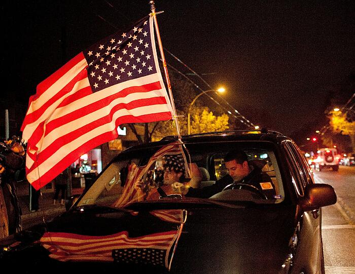 Bilder aus Boston nach der Festnahme des zweiten mutmaßlichen Marathon-Bombers